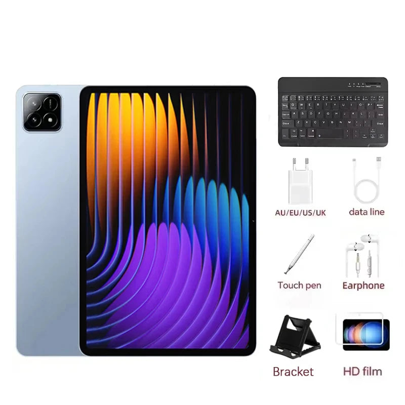 2025 Original Pad 7S Pro Tablet 11inch Snapdragon 8Gen2 HD 4K Android 14 22GB+2TB Global Version 5G Dual SIM WiFi GPS Tablet PC
