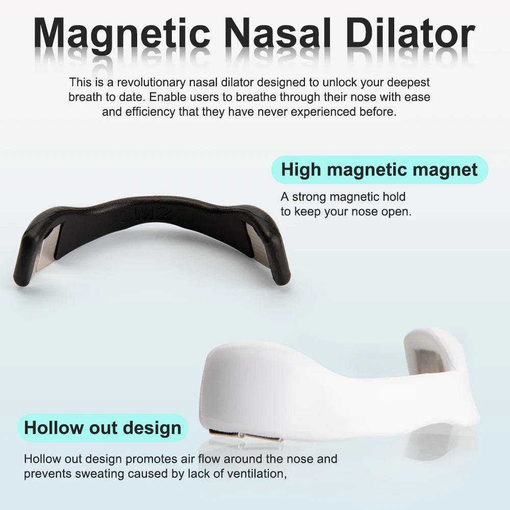 Sport Nasal Dilator Sleep Nasal Breathing Dilators Starter Kit Nose Breathe Strips Magnetic Nasal Strips Reduce Snoring