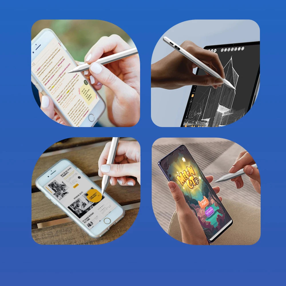 Universal Stylus Pen With Digital Power Display For Huawei Lenovo Samsung Phone Xiaomi For Tablet Mobile Phone Touch Pen