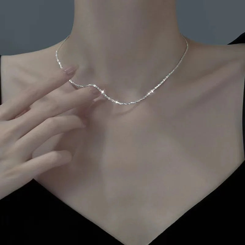 Fashion Trend Unique Design Elegant Delicate Light Luxury Zircon Butterfly Necklace For Women Jewelry Wedding Party Premium Gift