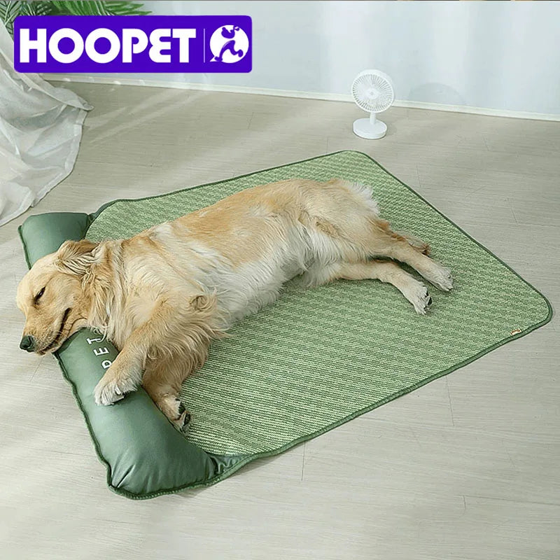 HOOPET Summer Dog Bed Cat Cool Mat Breathable Pet Sleep Ice Cushion for Small Medium Large Dog Cat Pet Cooling Mat Supplies