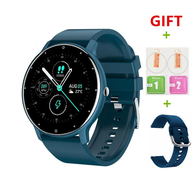 New Bluetooth Call Smart Watch Men Fitness Tracker Heart Rate Sleep Monitoring Sport Waterproof Smartwatch Women For Android IOS