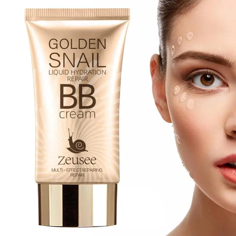 Gold Snail BB Cream Whitening Foundation Mild Concealer Lightweight BB Cream Moisturizing Long Lasting Cream