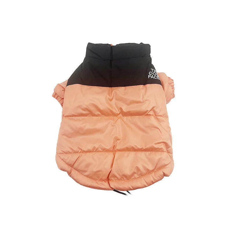 The Dog Face Winter Pet Dog Down Jacket Clothes for Small Medium Dogs Warm Thick White Duck Down Vest French Bulldog Puppy Coat