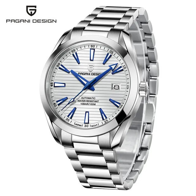 PAGANI DESIGN 40MM A150 Men's Watches Luxury Automatic Watch For Men Mechanical WristWatch Stainless Steel Sapphire Glass