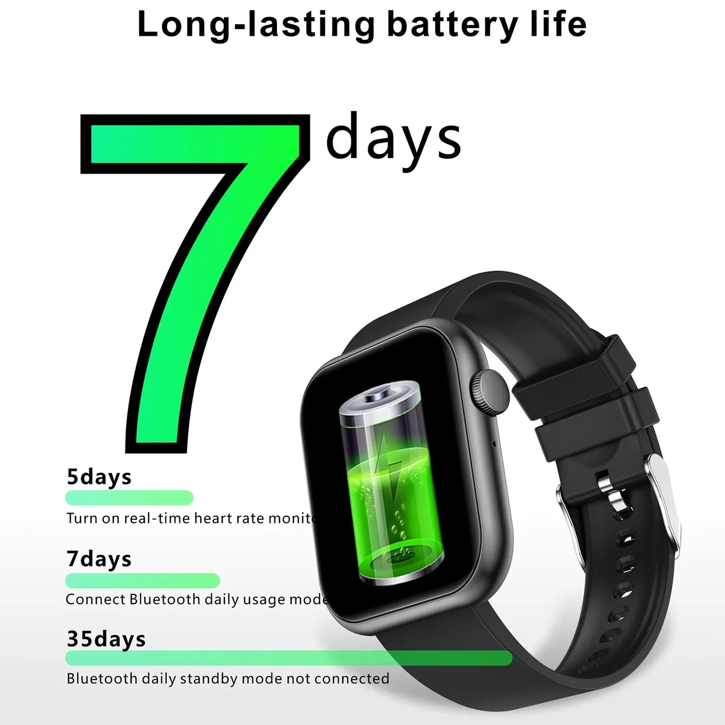 for Ulefone Armor 27T Pro Armor 24 Men Outdoor Smart Watch Bluetooth Call Health Monitoring Sport Fitness Tracking Smartwatch