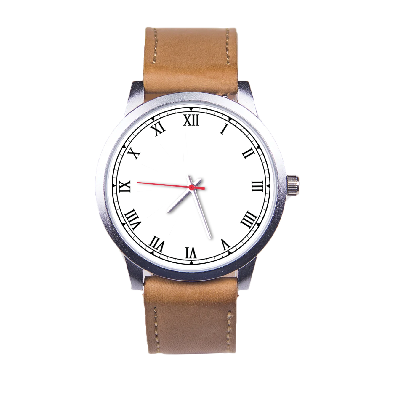 2025 Men's Watch Personalized Customizable Roman Font Quartz Wrist Campus Punk Cool Style Gift Festival Souvenir