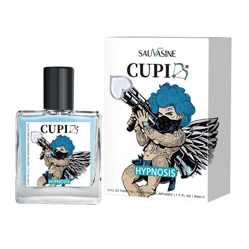 Cupid Cologne Men's Perfume Lasting Charm Temptation Attract The Opposite Sex Dating Body Spray 50ml Ambergris Portable Perfume
