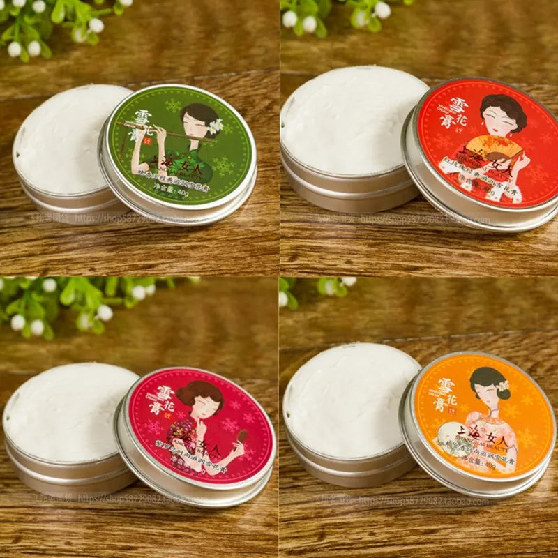 Rediscover a Classic: The 6-Piece Old Shanghai Foundation Cream Set.