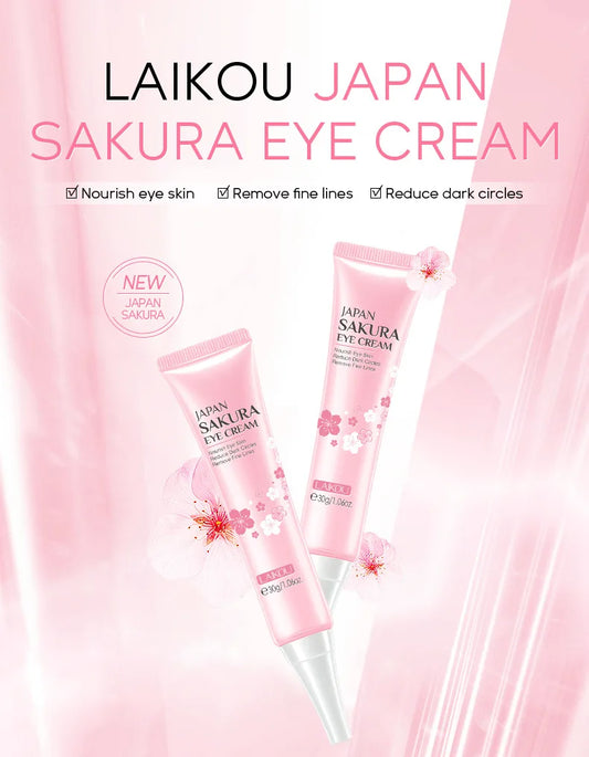 Say Goodbye to Tired Eyes: Discover the Magic of Sakura Eye Cream