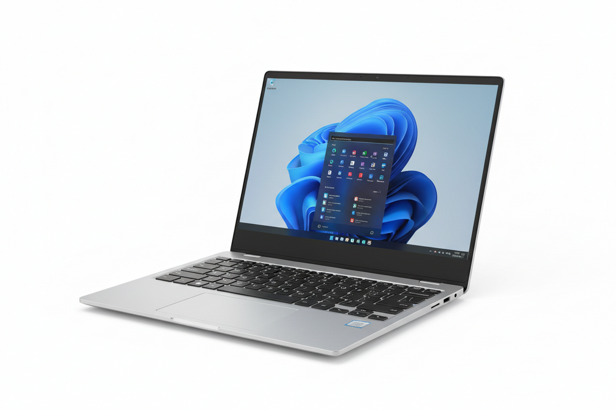 14.1" Ultra Slim Windows 11 Pro Laptop Computer intel Atom A3950 12GB RAM 1TB 2TB SSD Notebook PC 1080P HD Office Study Laptops