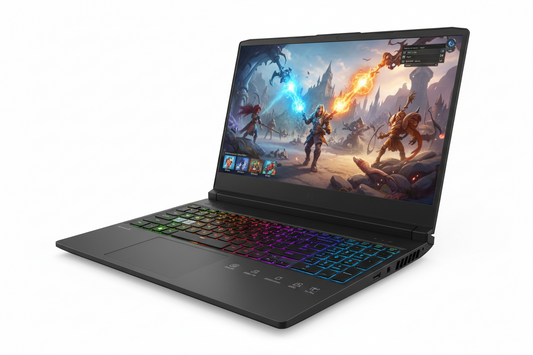 15.6" Gaming Laptop – Intel Core i9-9880H, 32GB RAM, 2TB SSD, Windows 11 Pro