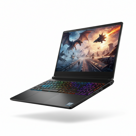 15.6" Ultra Slim Gaming Laptop – Intel Core i9-9880H, 32GB RAM, 2TB SSD, Windows 11 Pro