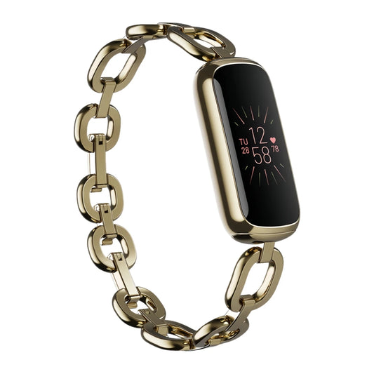 Luxe Fitness Tracker – AMOLED Screen, 24/7 Heart Rate, Sleep, SpO2 & Stress Monitoring Smart Bracelet