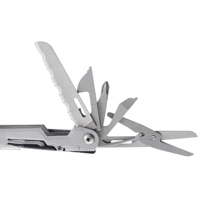 SOG PowerPint 18-in-1 Tactical Multi-Tool with Folding Pliers & Knife - Compact EDC Gear for Outdoor Camping, Survival & Hiking