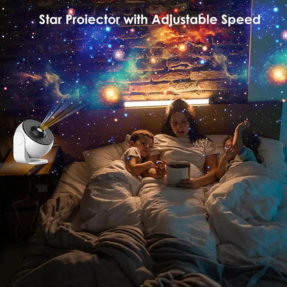 13-in-1 Star Projector Pro 360° Rotating HD Galaxy Projector Pro, with Remote Control White Noise Function,  Bluetooth Speaker