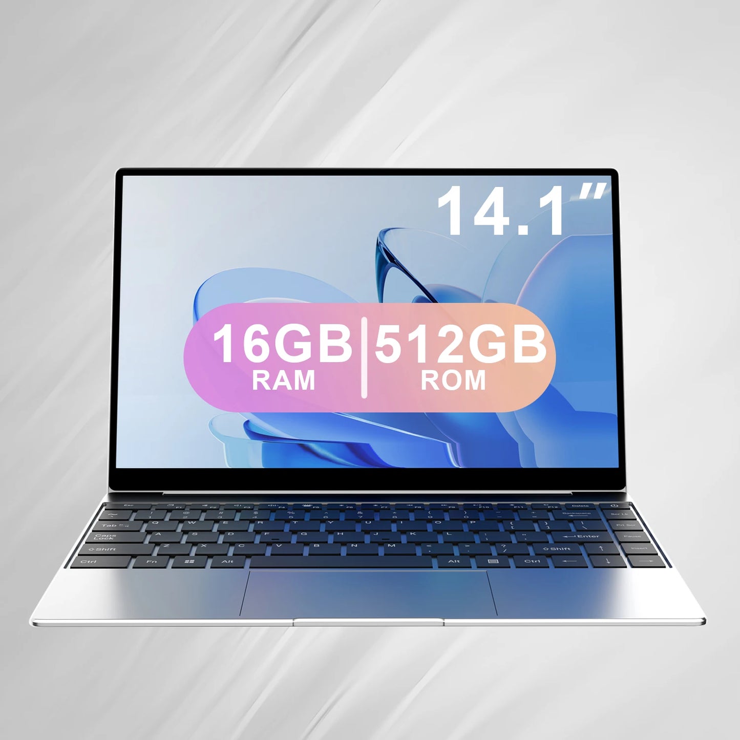 14.1" Ultra Slim Laptop – Intel N3700, 16GB RAM, 2TB SSD, Windows 11 Pro