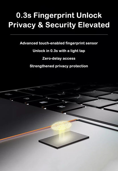 New 15.6 " Laptop Intel Core i9-9880H 32GB RAM 2TB SSD Ultra Slim Gaming Laptop 1920*1080 Windows 11 Office Study Home Use