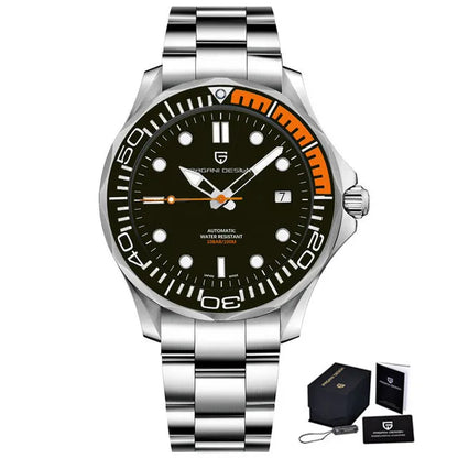 2025 New PAGANI DESIGN 007 Men's Watches Luxury Automatic Watch For Man Mechanical Wristwatches NH35 Men Gift AR Sapphire Mirror