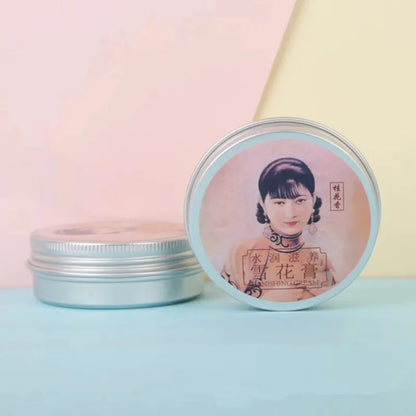 Chinese Shanghai Woman Moisturizing Primer Cream Brighten Skin Soothing Hydrating Face Day Cream Cosmetic Winter Skin Care