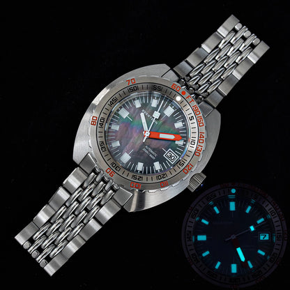 Top Brand Diver Watch Men SUB300T Automatic Mechanical Sapphire Glass Luminous Date 200m Turn Bracelet Seestern Wristwatch Retro