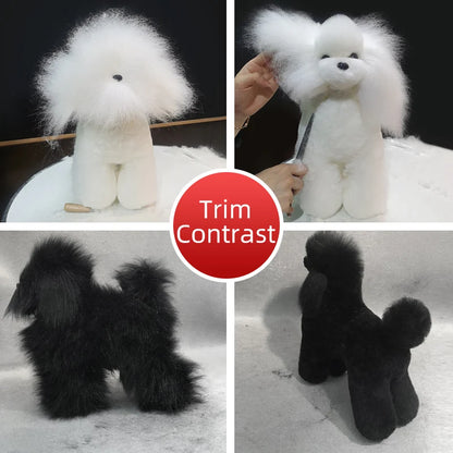 Professional pet grooming model dog for grooming practice dog standard skeleton model dog pet simulator model
