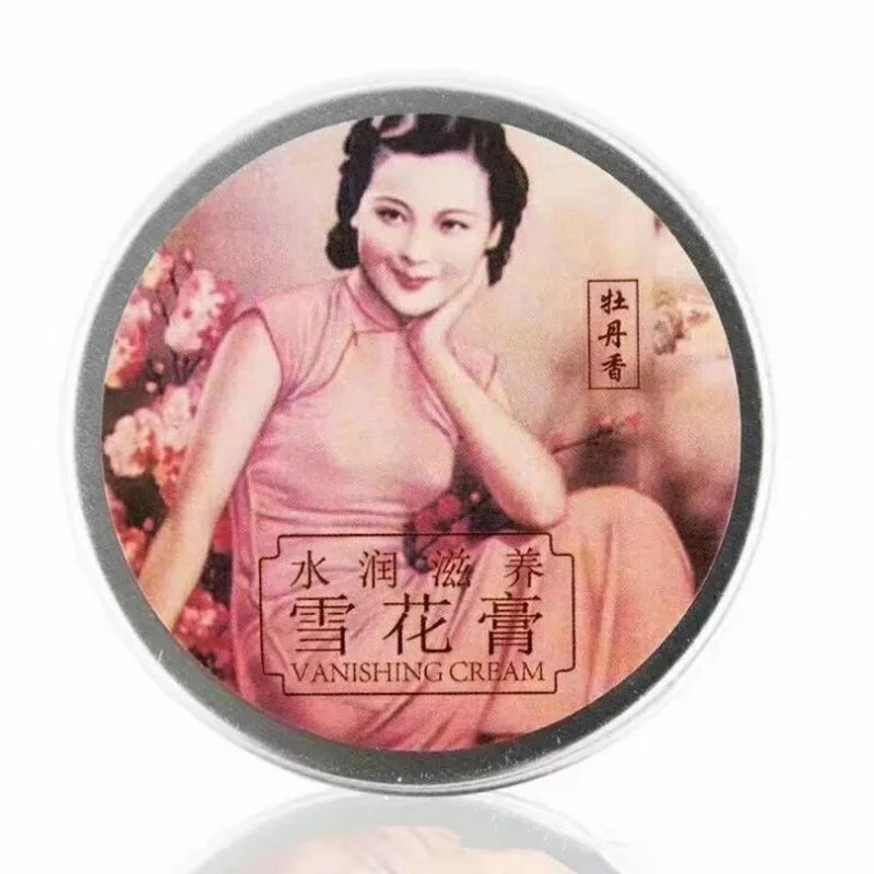 Chinese Shanghai Woman Moisturizing Primer Cream Brighten Skin Soothing Hydrating Face Day Cream Cosmetic Winter Skin Care