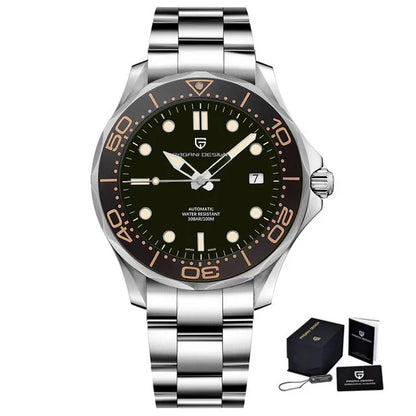 2025 New PAGANI DESIGN 007 Men's Watches Luxury Automatic Watch For Man Mechanical Wristwatches NH35 Men Gift AR Sapphire Mirror