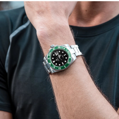 ADDIESDIVE NH35 Movement Automatic Watch Sapphire Crystal Mechanical Wristwatch 200m Diving Super Luminous Watches reloj hombre