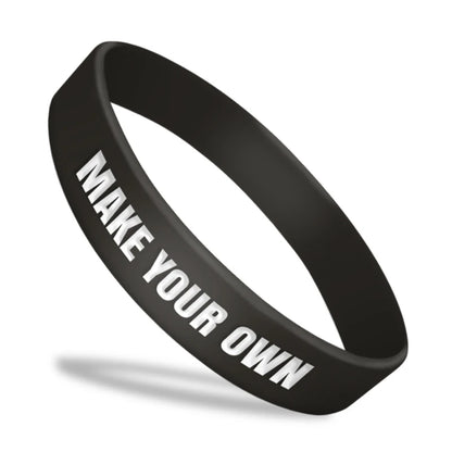 1PCS Engraved Personalized Custom Wristband SOS ID Bracelet Phone Number Silicone DIY Band for Birthday Party Events Anti-lost