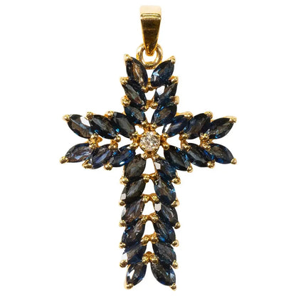 CAOSHI Aesthetic Cross Necklace for Women Charming Zirconia Trendy Party Accessories Personalized Female Jewelry Wholesale Bulk