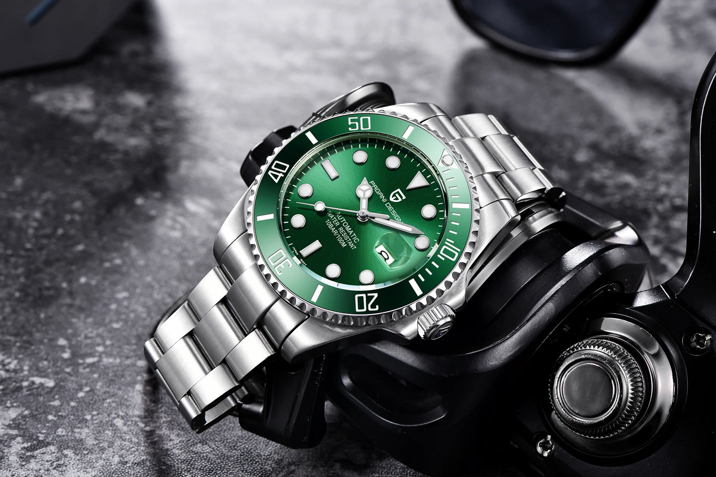 PAGANI DESIGN Top Brand Men's Mechanical Watch Japanese Movement 100m Waterproof Sapphire Glass Men's Automatic Watch