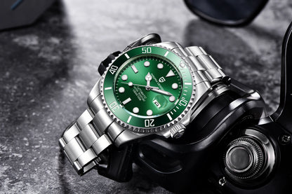 PAGANI DESIGN Top Brand Men's Mechanical Watch Japanese Movement 100m Waterproof Sapphire Glass Men's Automatic Watch