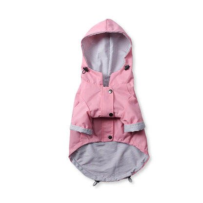 Pet Dog Coat Waterproof Jacket for Small Medium Large Dogs Cats Pet Raincoat Dog Sport Hoodies Popa Perro Pet Fashion Clothes
