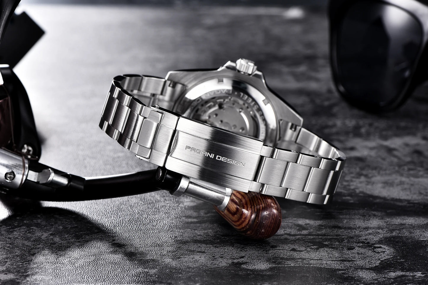 PAGANI DESIGN Top Brand Men's Mechanical Watch Japanese Movement 100m Waterproof Sapphire Glass Men's Automatic Watch