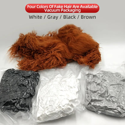 Pet simulated head hair fake dog head model beautician practice cutting dog hair dog body Wig Pet Grooming Trimming Practice