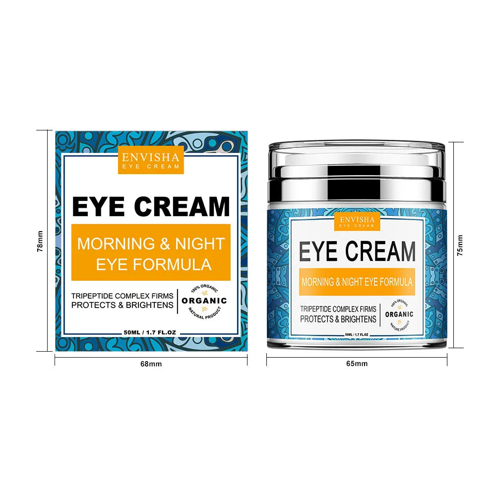 ENVISHA Eye Cream Remove Dark Circles Puffiness Moisturizing Anti Wrinkle Aging Whitening Face Cream Skin Care Korean Cosmetics
