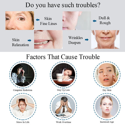 ENVISHA Eye Cream Remove Dark Circles Puffiness Moisturizing Anti Wrinkle Aging Whitening Face Cream Skin Care Korean Cosmetics