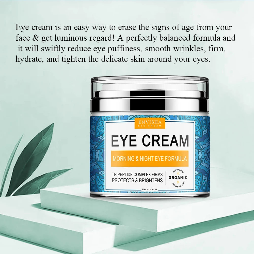 ENVISHA Eye Cream Remove Dark Circles Puffiness Moisturizing Anti Wrinkle Aging Whitening Face Cream Skin Care Korean Cosmetics