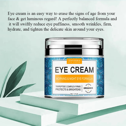 ENVISHA Eye Cream Remove Dark Circles Puffiness Moisturizing Anti Wrinkle Aging Whitening Face Cream Skin Care Korean Cosmetics