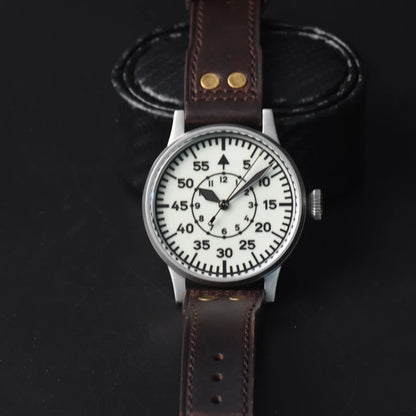 Hruodland 2025 New Pilot Men's Automatic Mechanical Watch Pt5000 Sapphire Luminous C3 Stainless Steel Waterproof 10Bar reloj hom