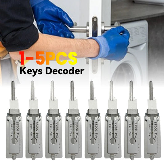 Order Keys Decoder Hook Tool and Locksmith Key Decoder Tool Kit