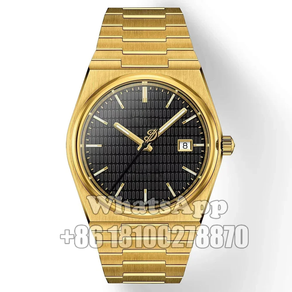 Men Women Automatic Mechanical Watches Steel Classic Business Leisure Simple Wristwathch Top Quality Luxury Pxx 40mm 35mm