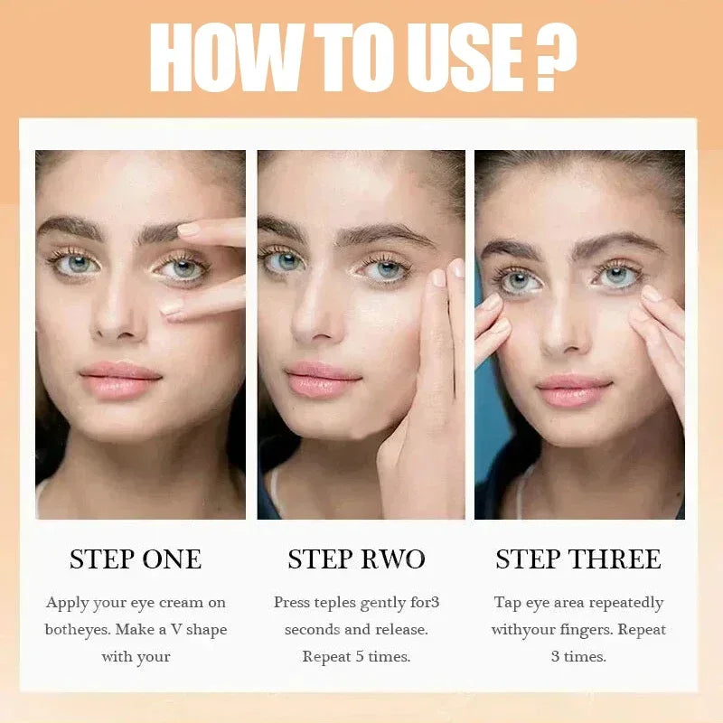 Remove Eye Bag Cream Anti Wrinkle Anti Dark Circle Eye Cream Repair Skin Damage Moisturizing Eye Bags Eyes Skin Care
