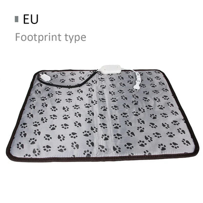 Winter Pet Heating Blanket Waterproof Wearable Wear Resistant Temperature Warm Cat Dog Mattress Indoor Heating Pad Pet Supplies