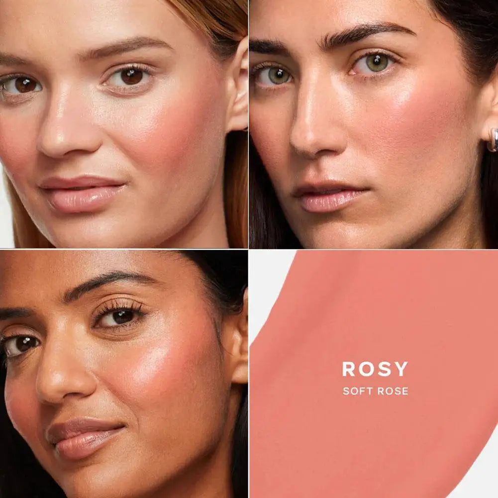 Saie 15ml Starglow Glossy Gel Highlighter Rosy/baby/chilly Liquid Blush Contouring Shimmer Powder Facial Makeup Soft Texture