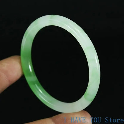 Natural Jade Bangle Women Gifts Men Fine Jewelry Jadeite Bangles Certified Genuine Jades Stone Bracelets Accessories Jewellery