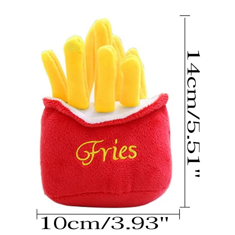 Dog Toys for Small Dogs  Fleece Bone Chew Toys Puppy Plush Toys Squeaky Pet Cat Dog ProductsFrench Bulldog Chihuahua Accessories