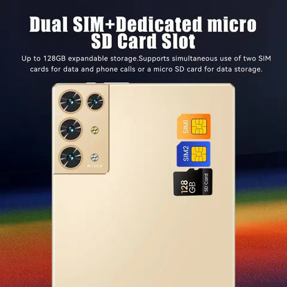 2025 Global Pad S30 Pro 11 inch Tablet Android16 16GB+1TB MTK6797 4K HD Screen 5G WIFI Bluetooth WPS 10000mAh Google Play Tab PC
