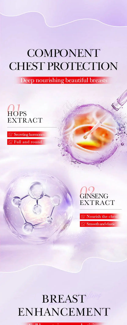 Natural Breast Enlargement Cream Chest Lift Firm Enhancer Care Oil Butt Breast Plump Growth Massage Boobs Bigger Sexy Body Care